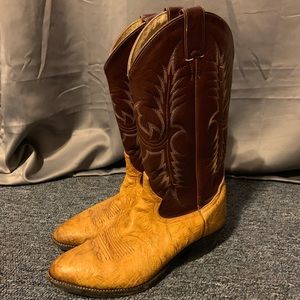 Two Tone Western Cowboy Boots Tony Lama